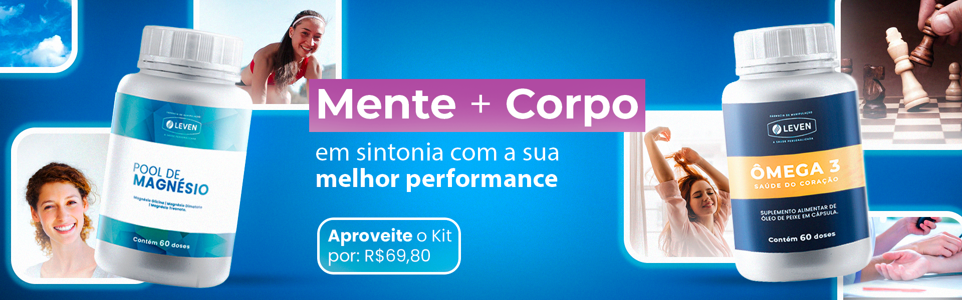 [Desktop] Kit ômega 3 + Pool de Magnésio